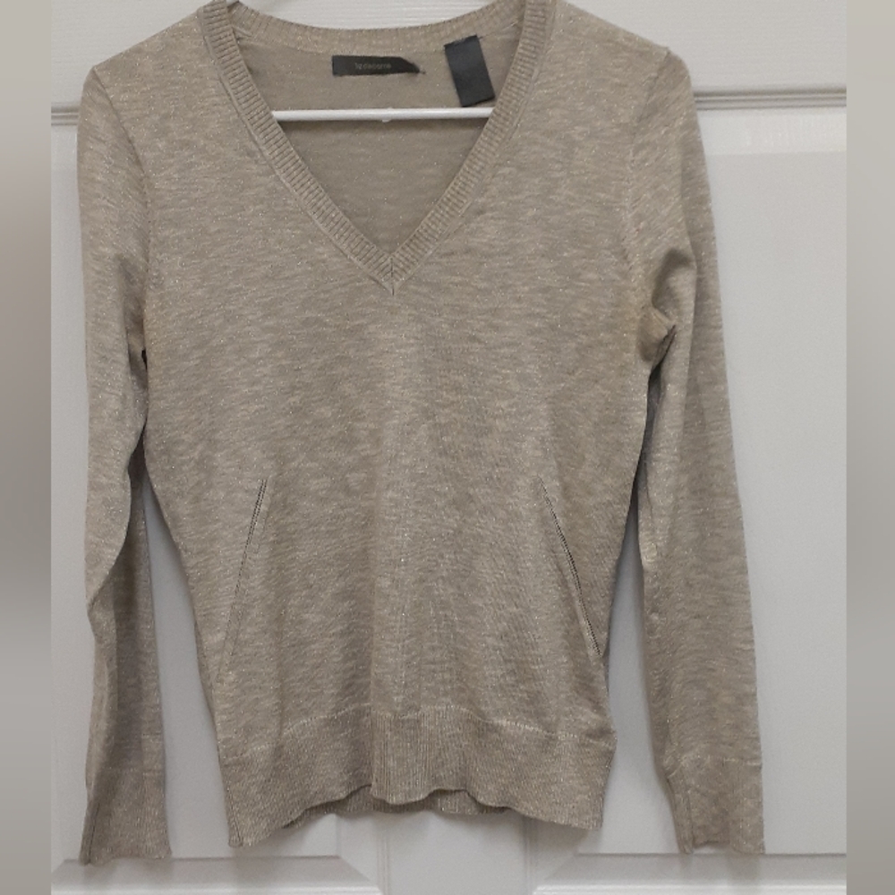 Liz Claiborne Elegant Beige Women's Sweater